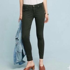 AG JEANS - ADRIANO GOLDSCHIED - Super Skinny Ankle - Dark Green